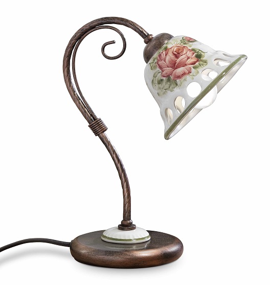 Napoli, stolní lampička, průměr 15 cm