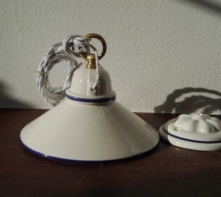 SK Asti, závěsná lampa, průměr 20 cm