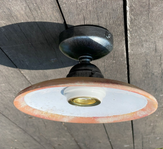 stropní lampa keramická, 22 cm